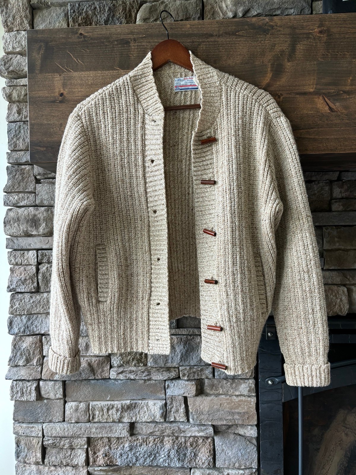 Wool vintage Pendleton cottage core cardigan Sweater