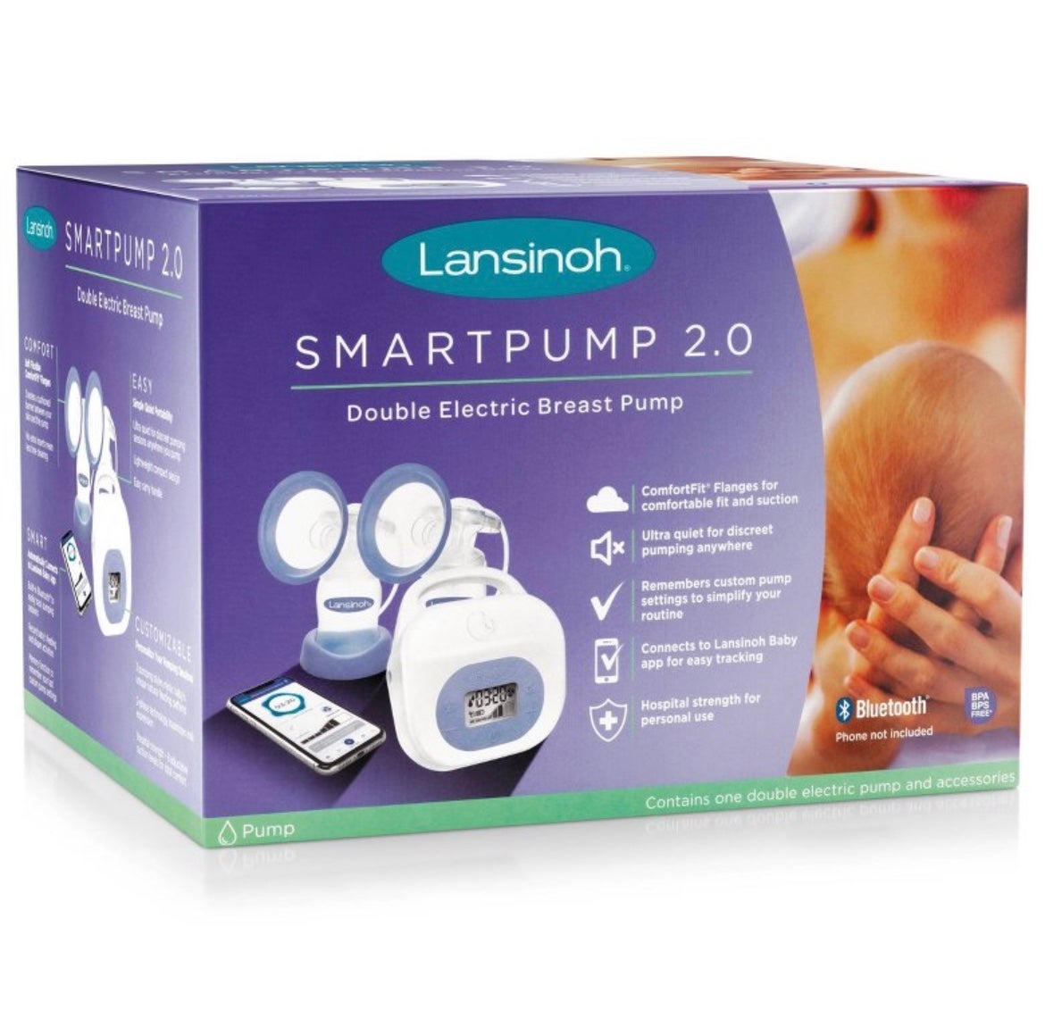 Lansinoh Smart pump 2.0 Double Electric Breast Pump