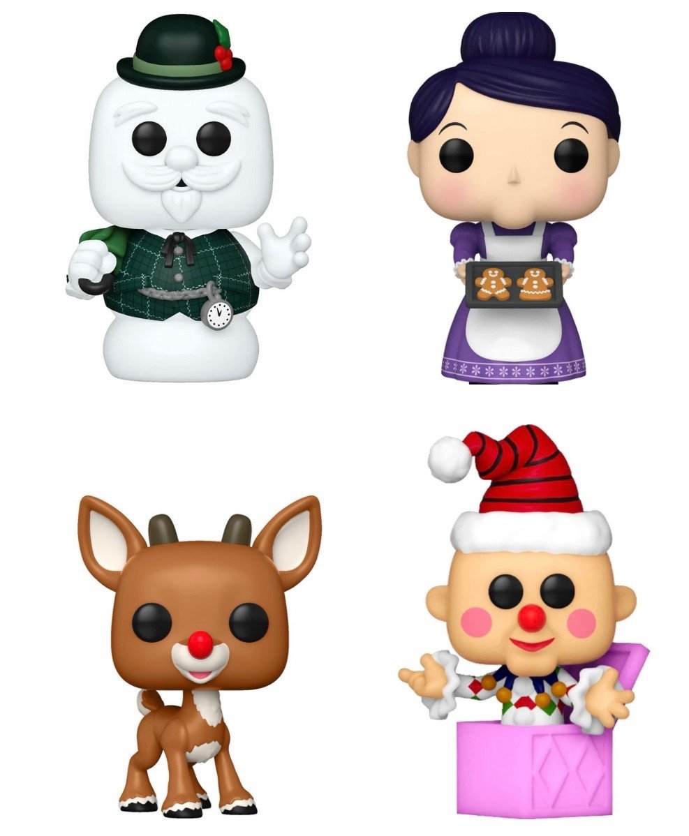 Funko Pop Movies Rudolph The Red Nosed Reindeer Set Of 4 Charlie In The Box
