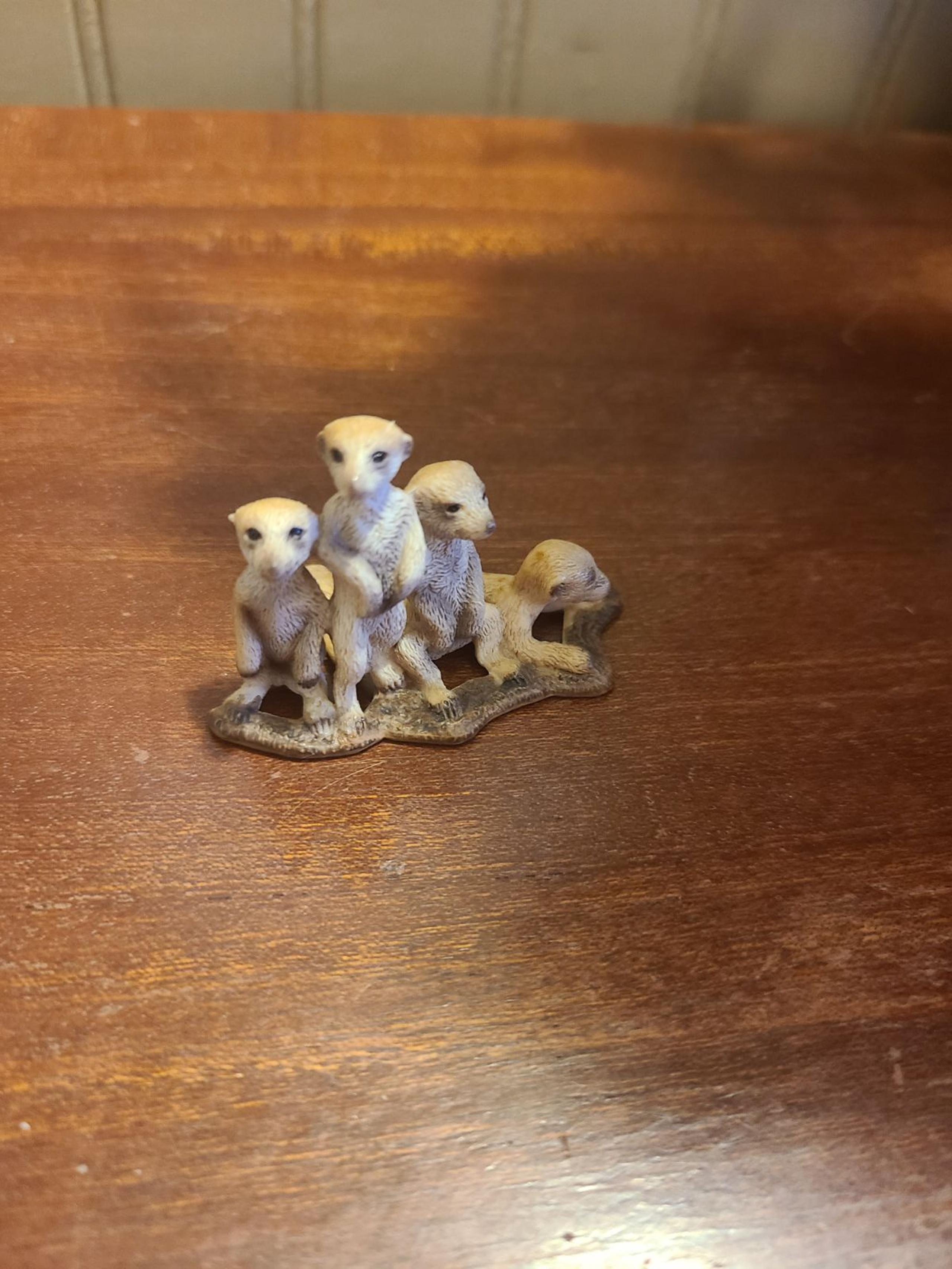 Retired? Schleich Mere Cat Babies Toy Figure Figurine