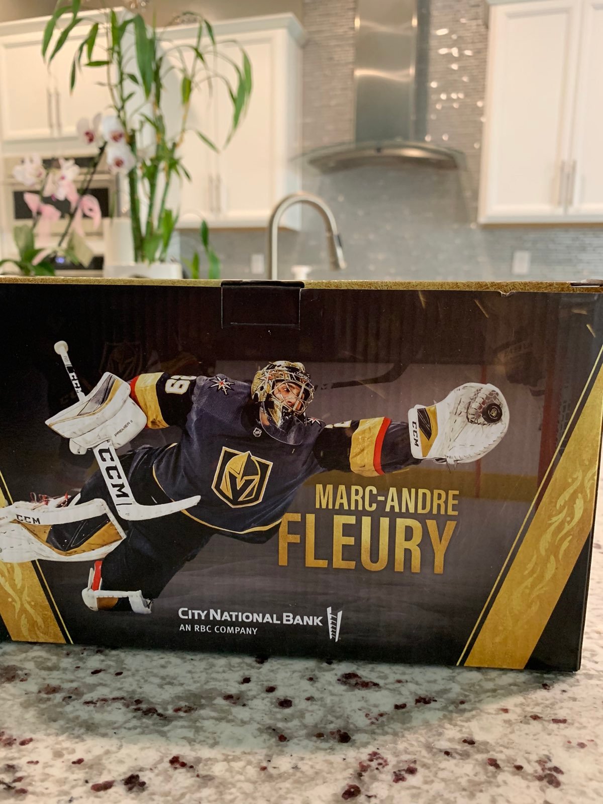 Golden Knights Marc Andre Fleury statue