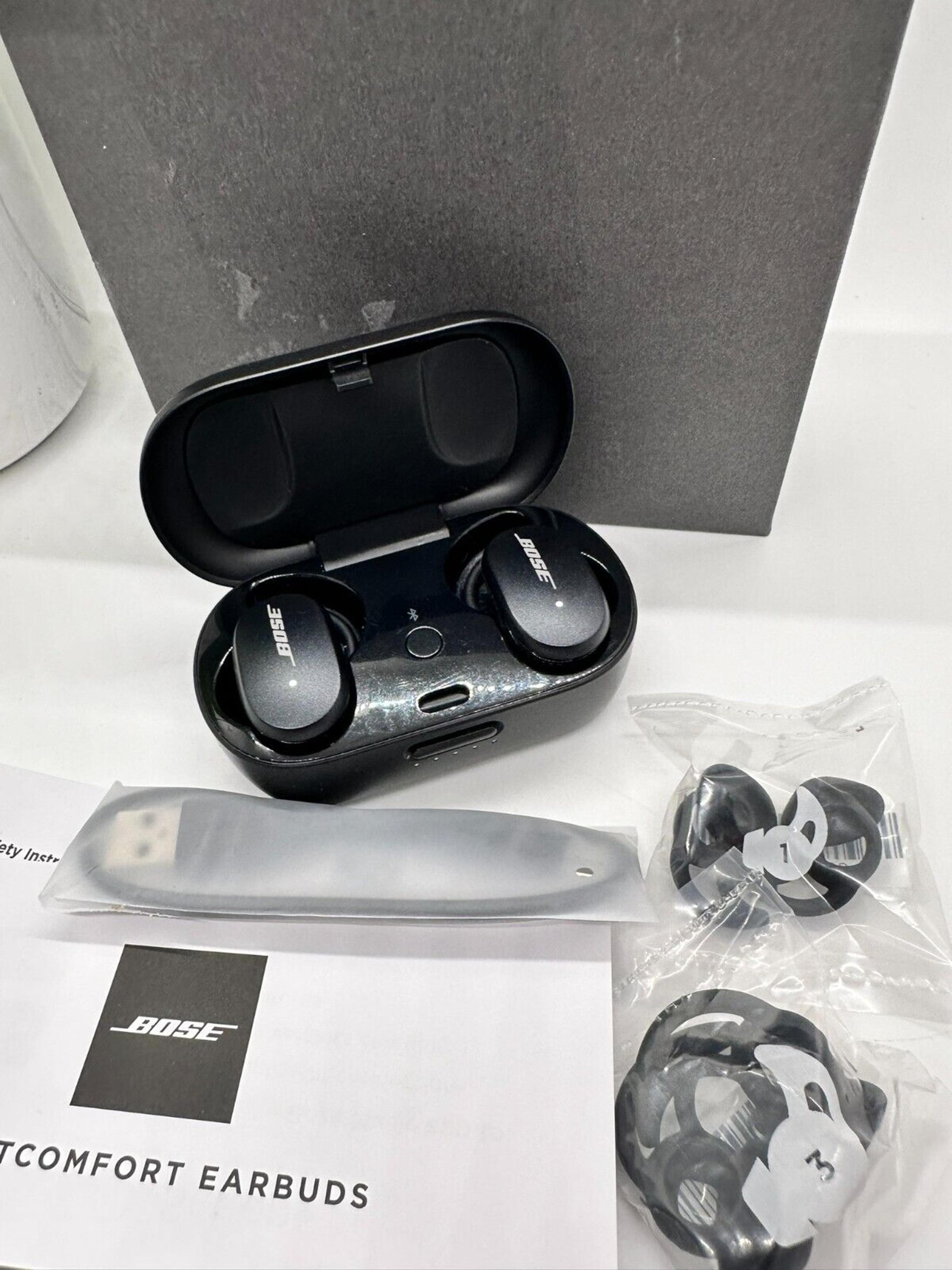 Bose QuietComfort Earbuds Noise Cancelling Black - NOB