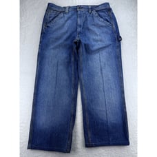 Polo Ralph Lauren Jeans Co VTG Men 38 (38Wx29L) Denim Carpenter Big Y2K Baggy