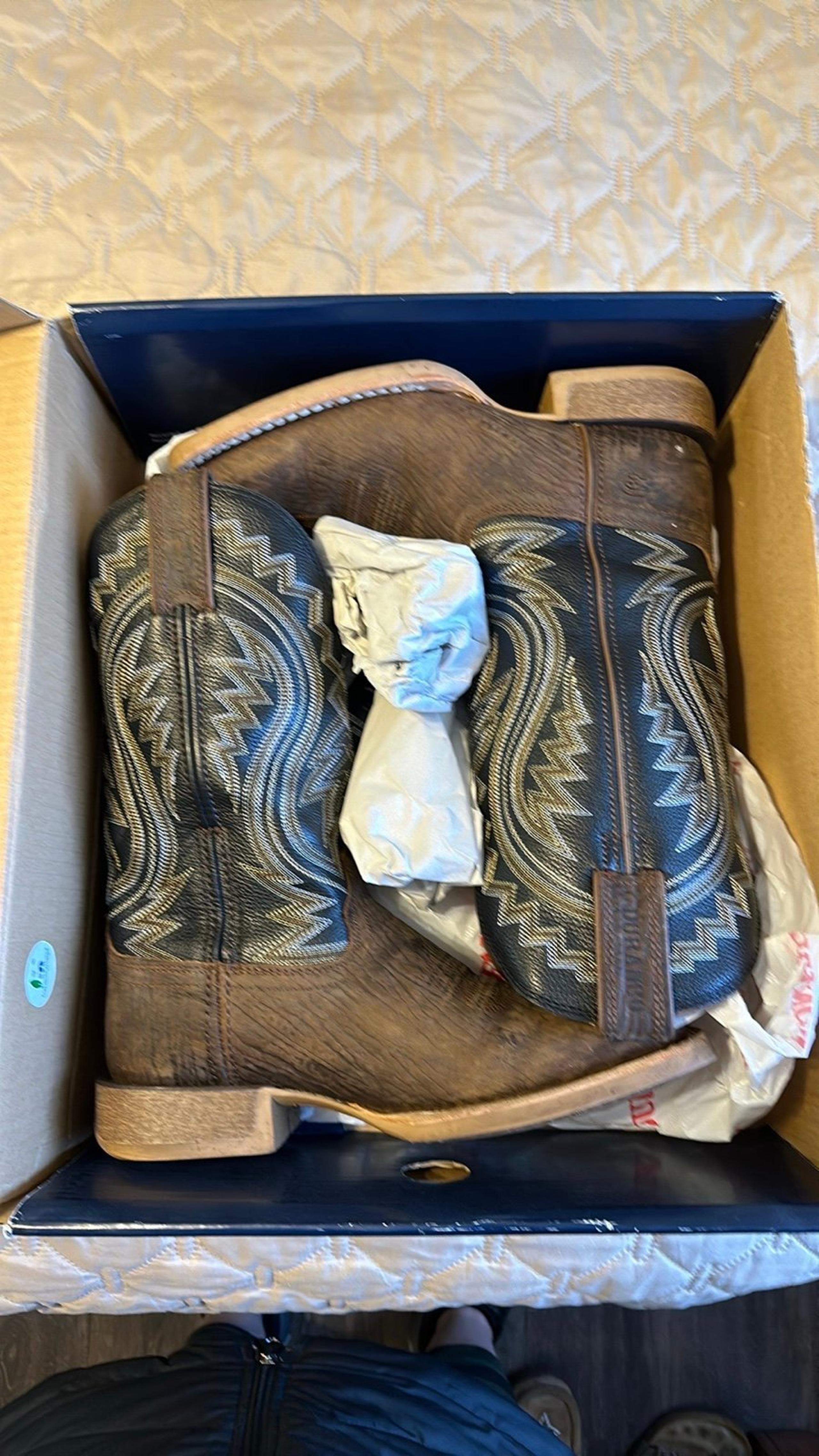 Durango Rebel Pro Western Boot in Acorn Black Onyx men 8.5, women 10.5, EU 41.5
