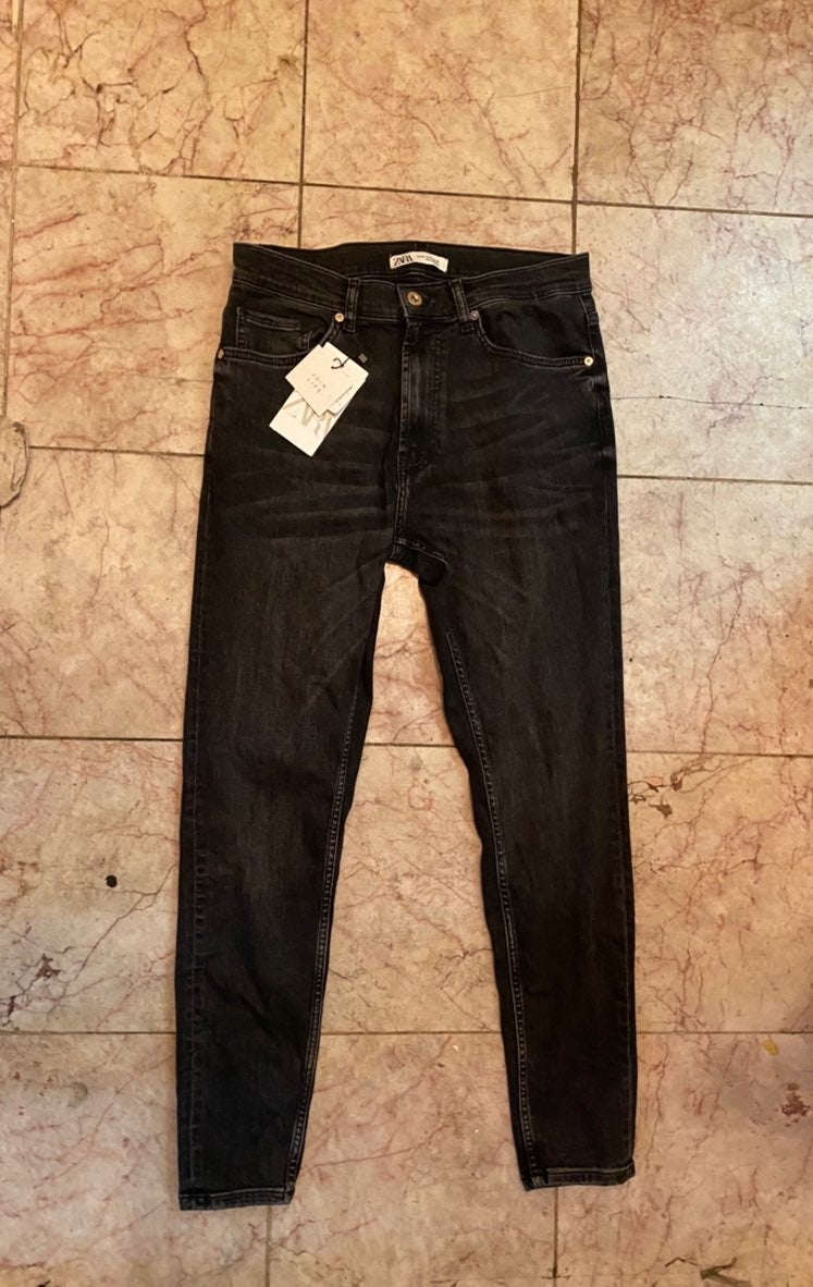 Mens Black Zara Skinny Jeans