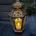 Solar Tea Lights Outdoor Waterproof, Dusk to Dawn Outdoor Lighting