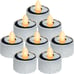 Solar Tea Lights Outdoor Waterproof, Dusk to Dawn Outdoor Lighting