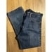 Levi’s Men’s Size 40x30 Jeans 505 Blue Denim Relaxed Fit Dark Wash Straight Leg