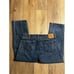 Levi’s Men’s Size 40x30 Jeans 505 Blue Denim Relaxed Fit Dark Wash Straight Leg