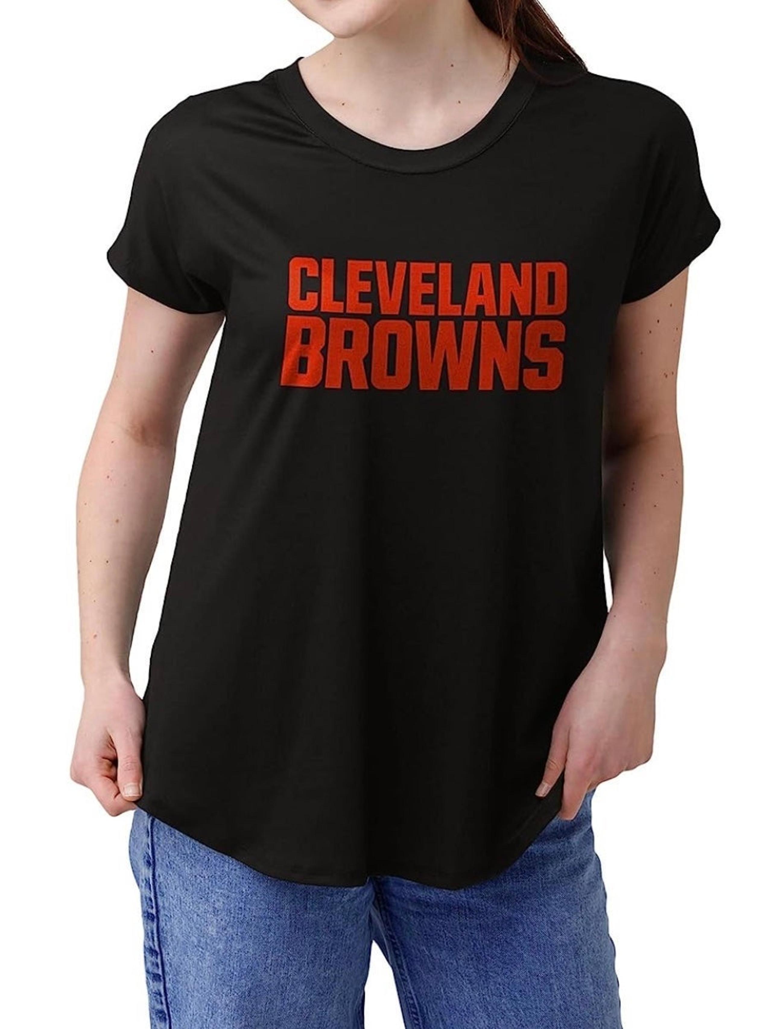 NFL Cleveland Browns Women’s Tunic Top Shirt NWT SIZE L