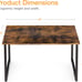 40 Inch Computer Desk, Modern Simple Style Desk for Home Office, Study Table