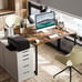 40 Inch Computer Desk, Modern Simple Style Desk for Home Office, Study Table