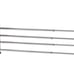 4-Tier Expandable Shoe Rack, Organizer, Metal, Silver