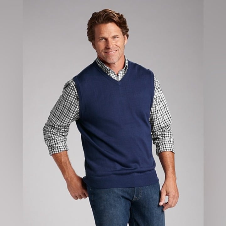 Cutter & Buck Men’s Gator Golf Florida Sweater Vest in Navy Size XL