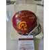 Ricky Ervins Autographed/Signed Mini Helmet JSA COA USC Trojans C