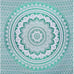Cotton Tapestry Ombre Bohemian Bedspread (Queen (84x90 Inches), Classic Green