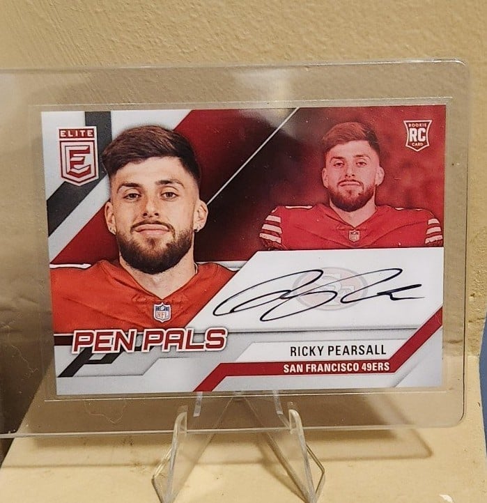 On Card Auto Ricky Pearsall