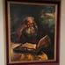 ANTIQUE OIL ON CANVAS PAINTING SIGNED BY DE LEEP 24X28 FRAMED THE READER