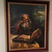 ANTIQUE OIL ON CANVAS PAINTING SIGNED BY DE LEEP 24X28 FRAMED THE READER