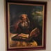 ANTIQUE OIL ON CANVAS PAINTING SIGNED BY DE LEEP 24X28 FRAMED THE READER