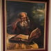 ANTIQUE OIL ON CANVAS PAINTING SIGNED BY DE LEEP 24X28 FRAMED THE READER