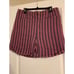 Soft Surroundings Pink Striped Gauze-Like Shorts Petite Large (14-16)