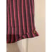 Soft Surroundings Pink Striped Gauze-Like Shorts Petite Large (14-16)