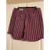 Soft Surroundings Pink Striped Gauze-Like Shorts Petite Large (14-16)