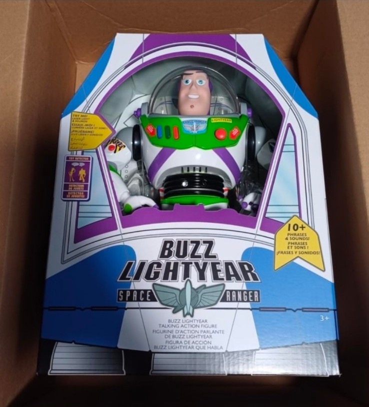 Disney Official Buzz Lightyear Interactive Talking Action Figure-Toy Story