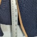 Abercrombie & Fitch Hooded Open Cardigan Knit Grandpa Sweater Blue M Elbow Patch