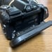 JVC GC-JY40 HD camcorder with body, USB cable, and charging cable included.