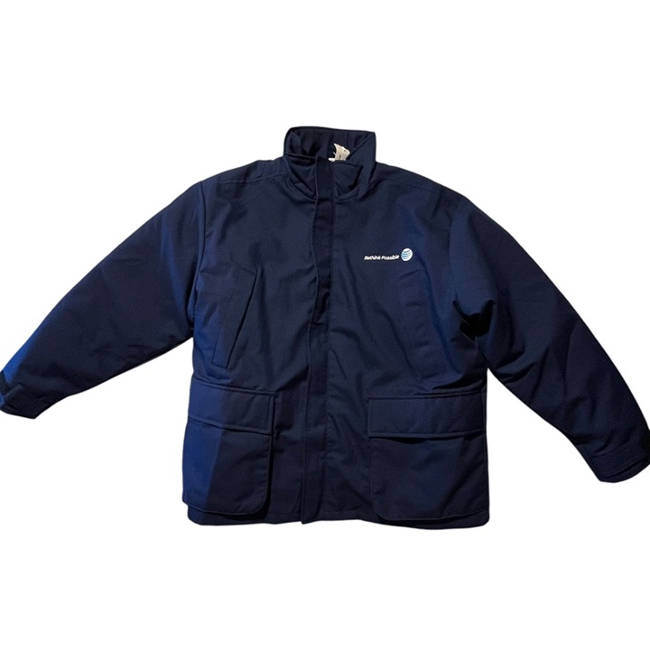 VF Imagewear Men's L Bomber Jacket Blue Workwear Work Casual New Outside