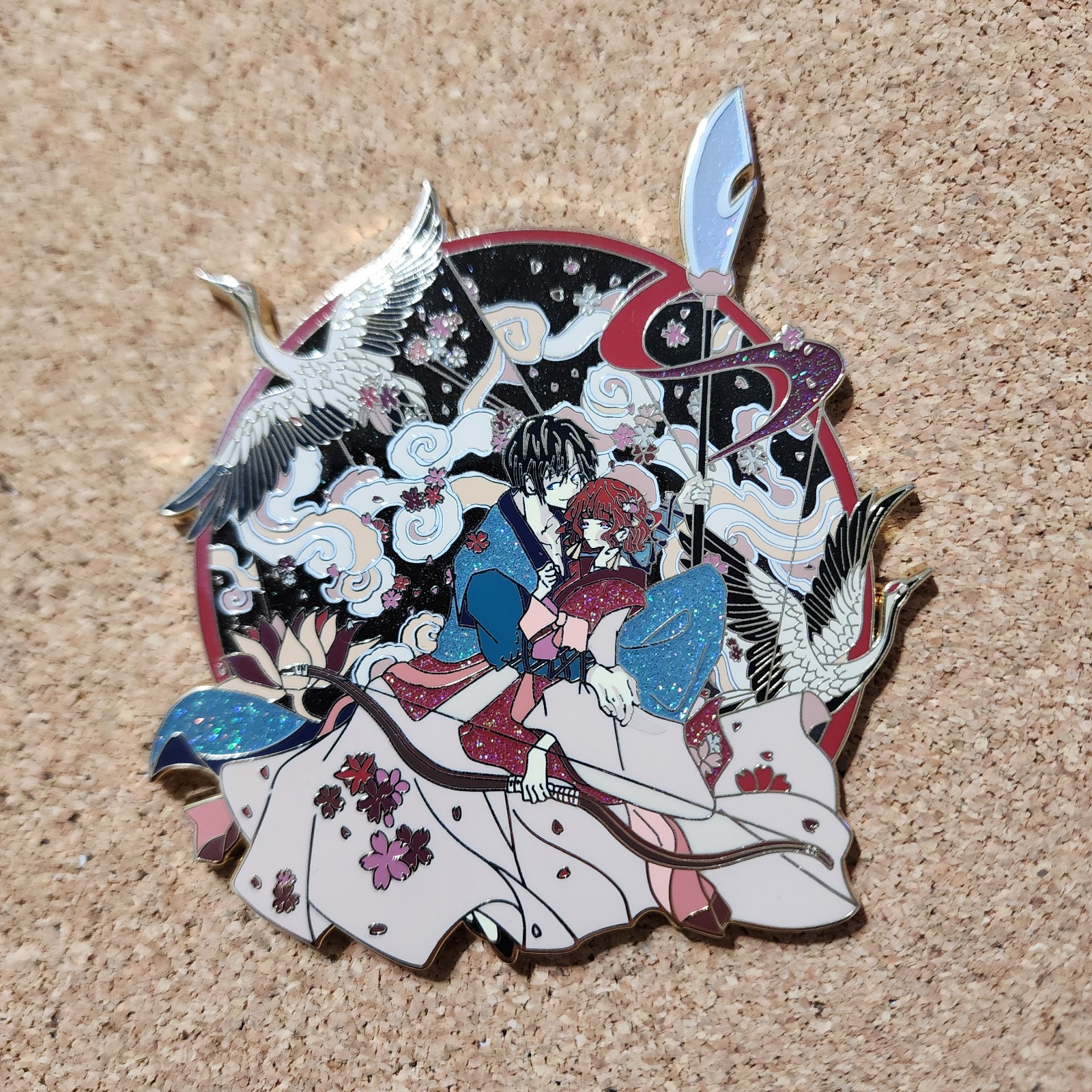 MOTM Hak and Yona Crane Pin
