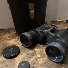 Vintage JASON 7x50 Triple Coated Lenses binoculars 372' AT 1000 YDS. Action test