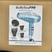 Babyliss Pro Nano Titanium Pro Hair Dryer Minimize Frizz Includes 4 Attachments