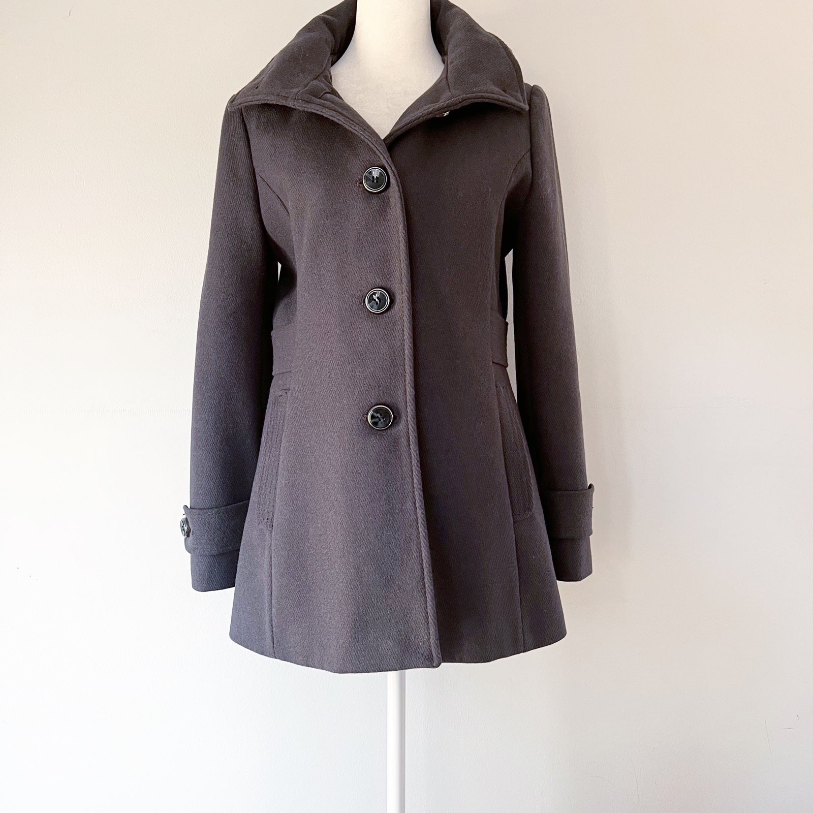 new products novelty items Blend Wool Cole Kenneth Hooded 4 Size Charcoal Coat Pea Women new products novelty items Blend Wool Cole Kenneth Hooded 4 Size Charcoal Coat Pea Women