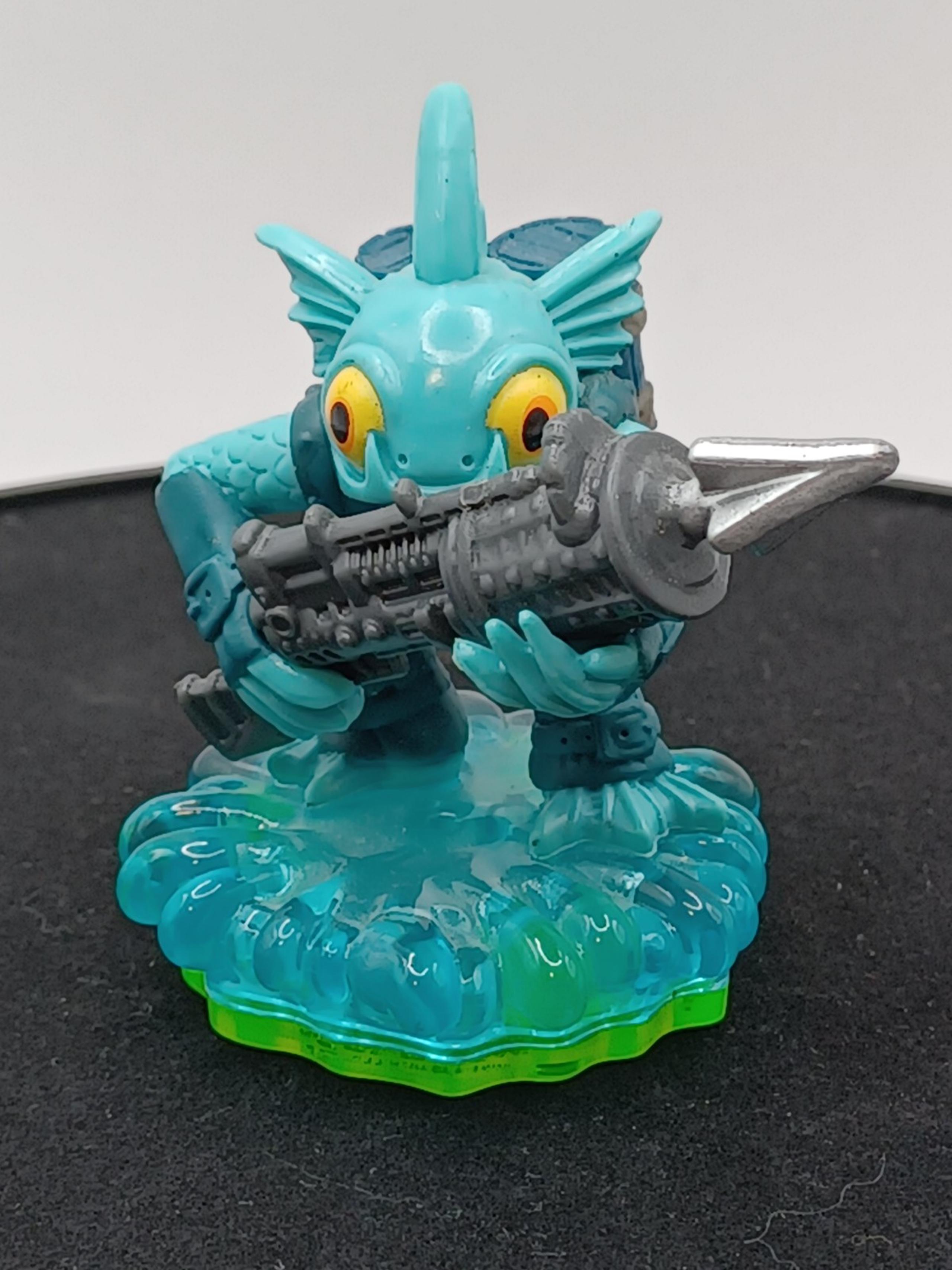 2.5" 2011 Gill Grunt from the Skylanders: Spyro's Adventure video game series.