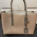 Kate Spade light pink satchel tote purse with long strap
