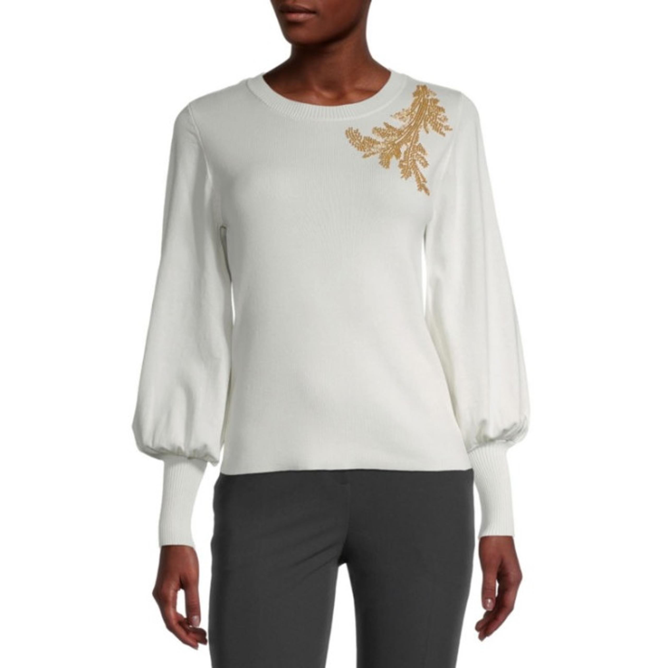 Worthington Womens Crew Neck Long Sleeve Pullover Sweater SIZE XX-LARGE NWT
