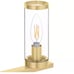 Hampton Bay Loveland 25 in. 4-Light Brass Bathroom Vanity Light Fixture