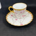 H& Co.Depose Pansies On Webs Choc/Demitasse Set Circa 1887. Signed A RARE++