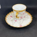 H& Co.Depose Pansies On Webs Choc/Demitasse Set Circa 1887. Signed A RARE++
