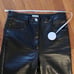 Aritzia Melina faux leather pants size 4