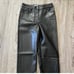 Aritzia Melina faux leather pants size 4