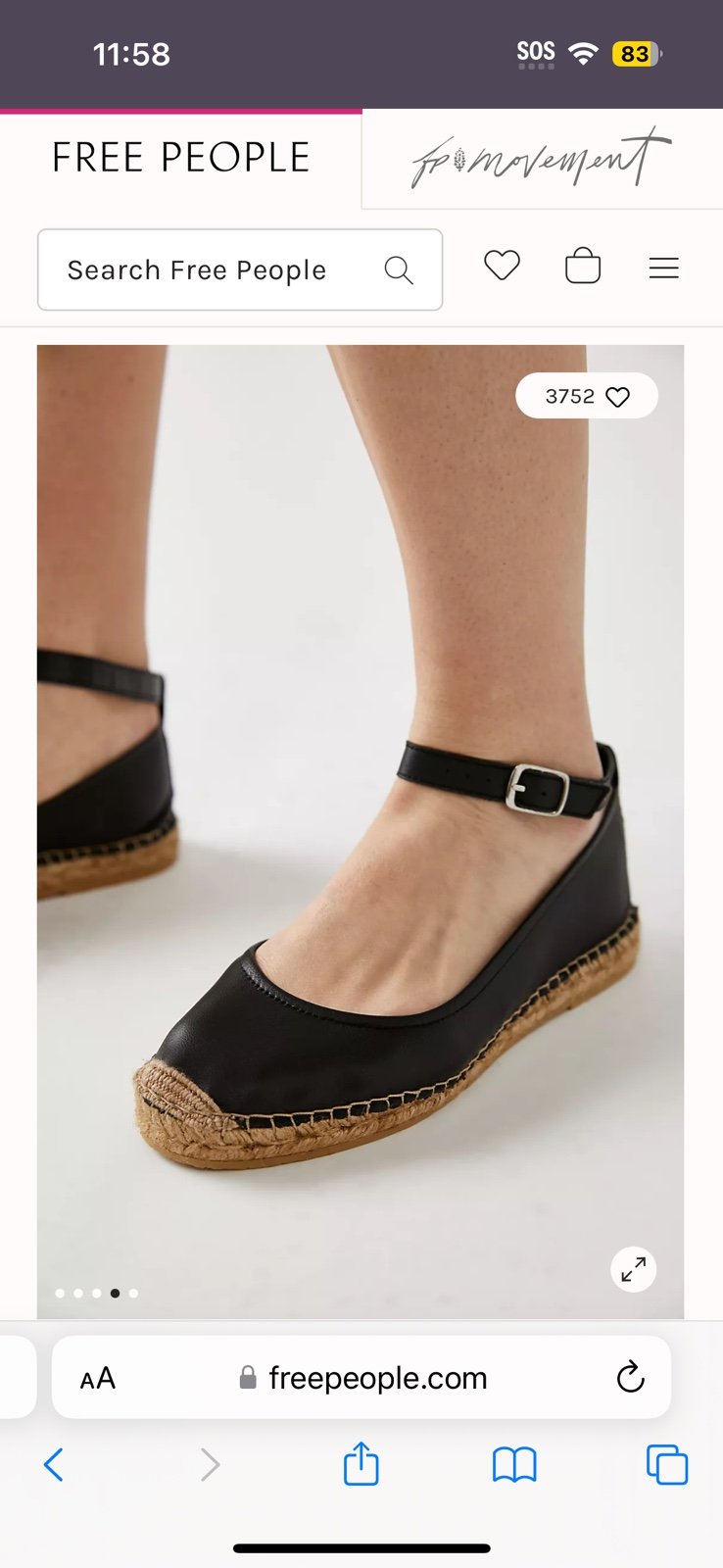 Free People Mason Ballet Espadrille Flats