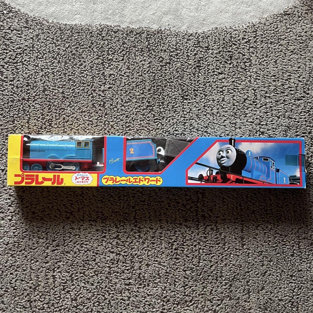【Rare! Boxed】Plarail Edward First Generation Red Chassis Takara Tomy Thomas