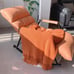 The recliner folds up