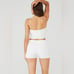 ALO Goddess Ribbed Bandeau Top XS