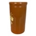 Vintage Greenfield Village Pottery Vase Redware Floral Design by Doric Mickelson