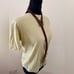 Holly Bobisuthi Necklace Woven Witch Moon Brown Leather & Bronze